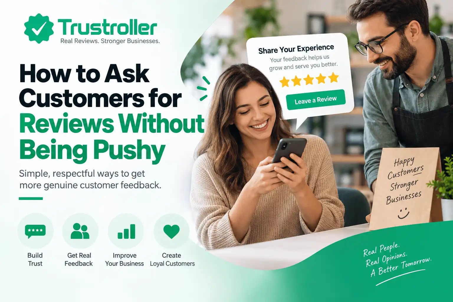 How to Ask Customers for Reviews Without Being Pushy