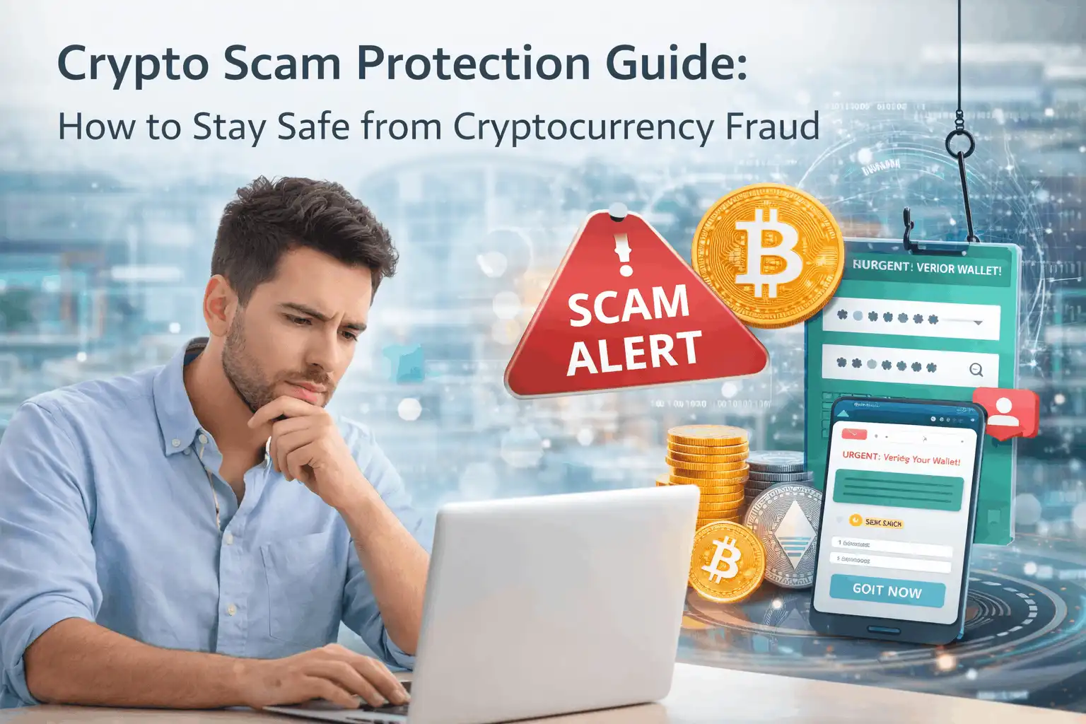 Crypto Scam Protection Guide: How to Stay Safe from Cryptocurrency Fraud in 2026