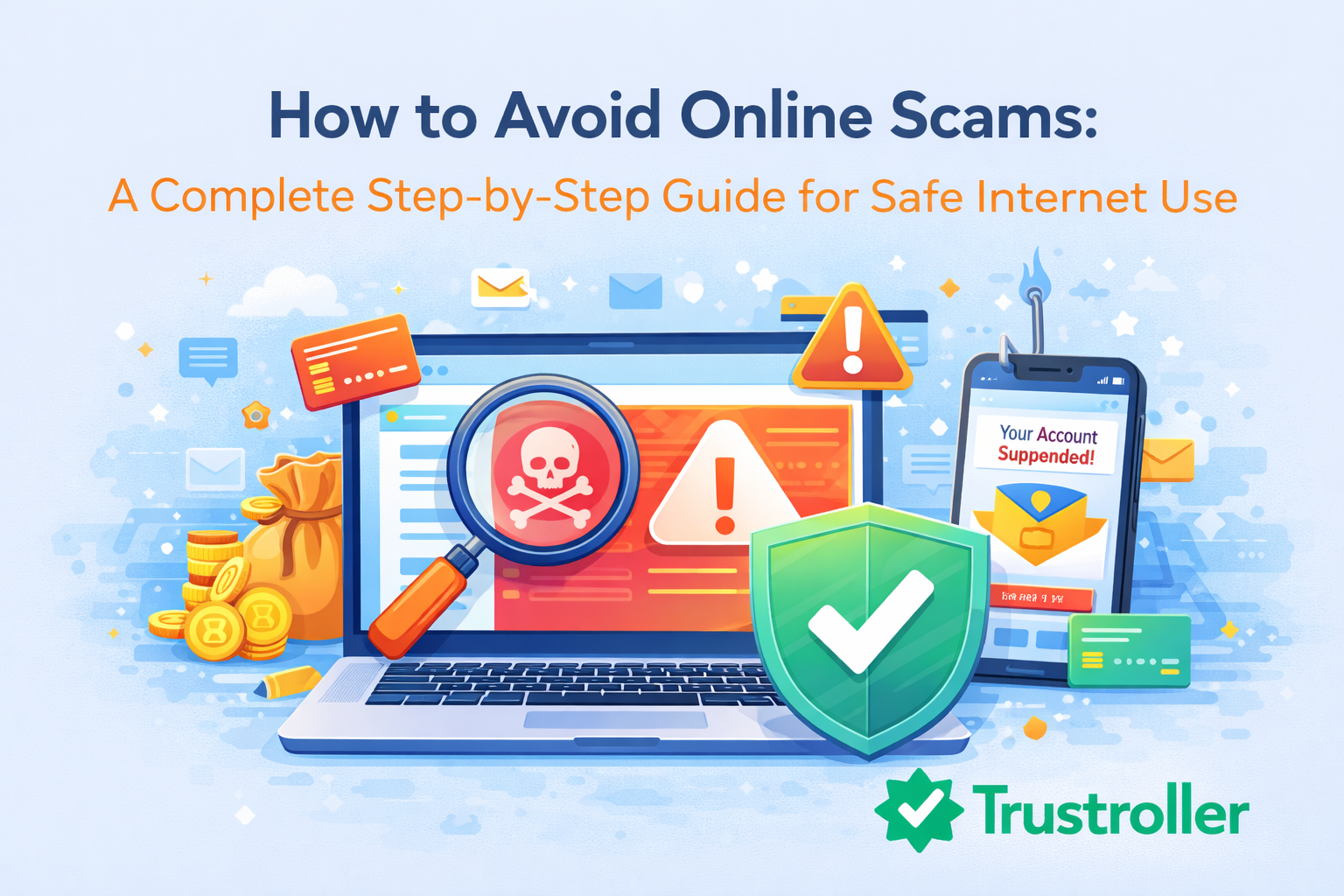 How to Avoid Online Scams: A Complete Step-by-Step Guide for Safe Internet Use