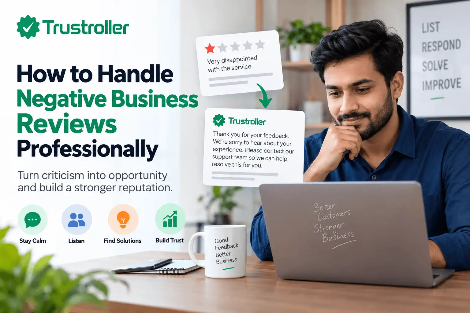 How to Handle Negative Business Reviews Professionally