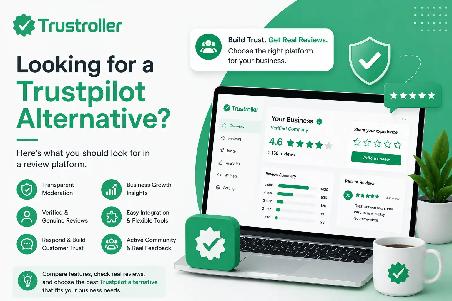 Trustpilot Alternative: What to Look for Before Choosing a Review Platform